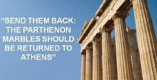 Reunite Them! “BRING THEM BACK!”  Thousands of pieces of Greek antiquities are hosted in the Britis