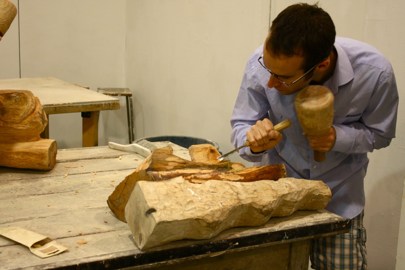 Edinburgh Sculpture Courses in Sculpture Wood Carving