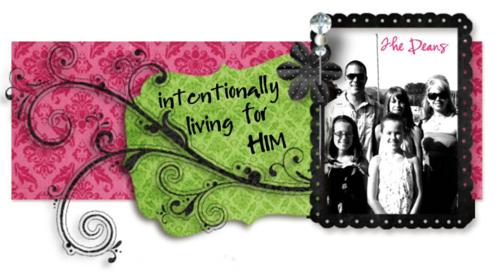 Intentionally Living For Him