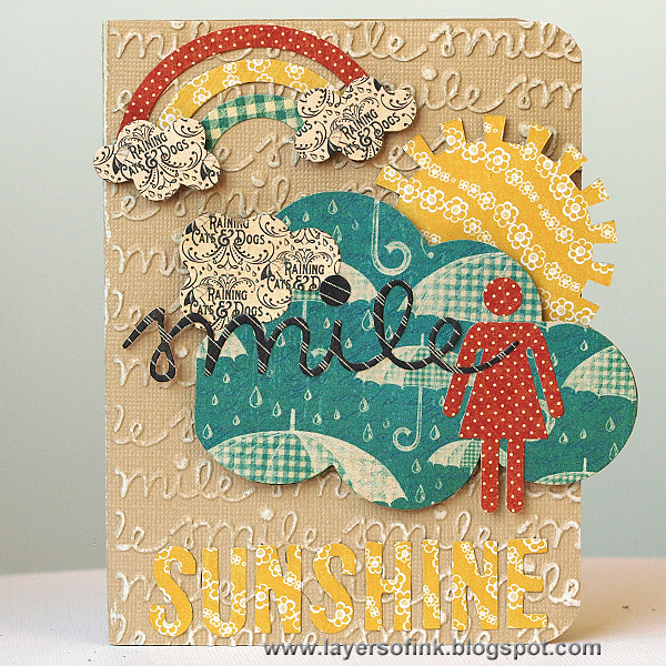 Layers of ink - Sunshine Card
