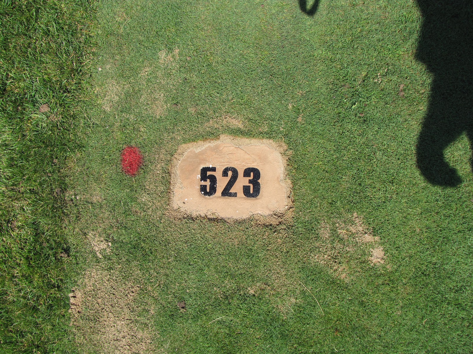 Cinnabar Hills Golf Club Yardage Marker Arrival & Installation