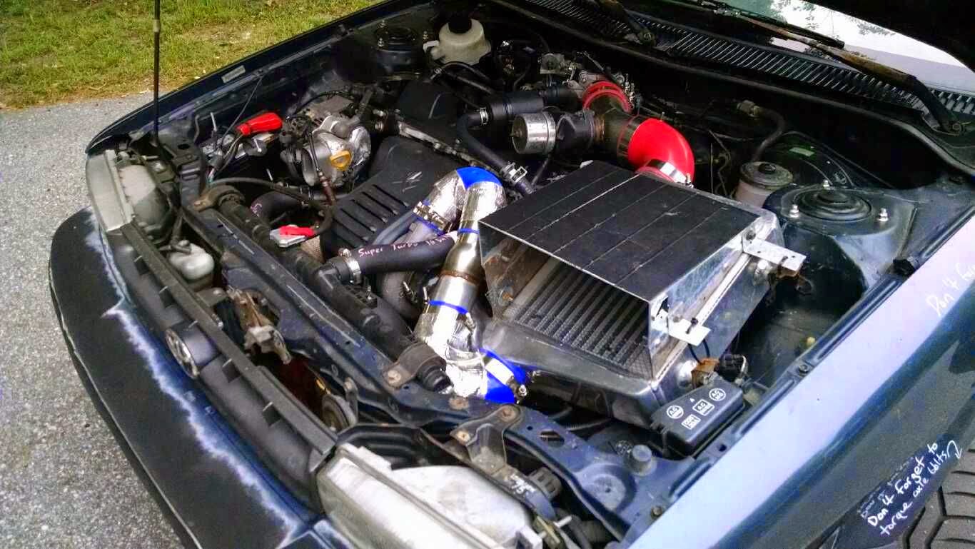 Как снять двигатель на toyota celica st205