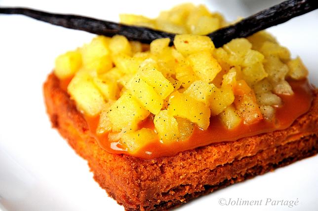 Joliment Partage Par Celine Tarte Aux Pommes Caramel Beurre Sale