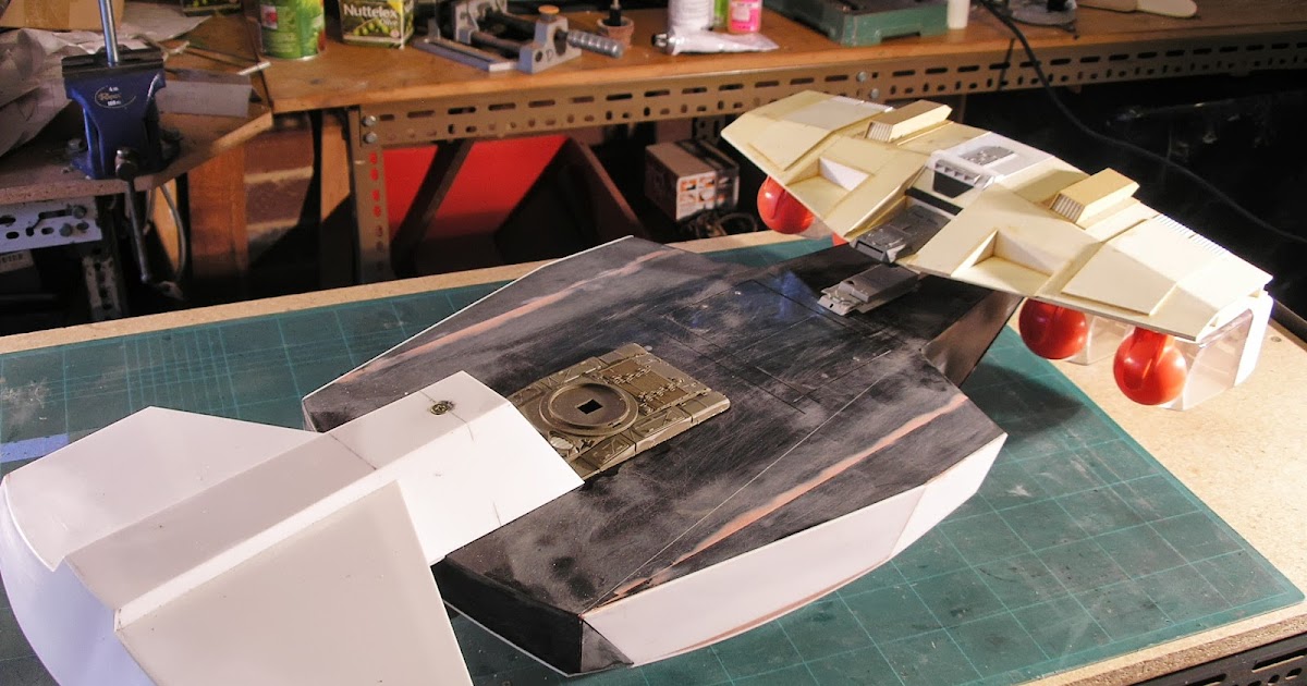 RC Sci Fi New Spaceship model Part 1