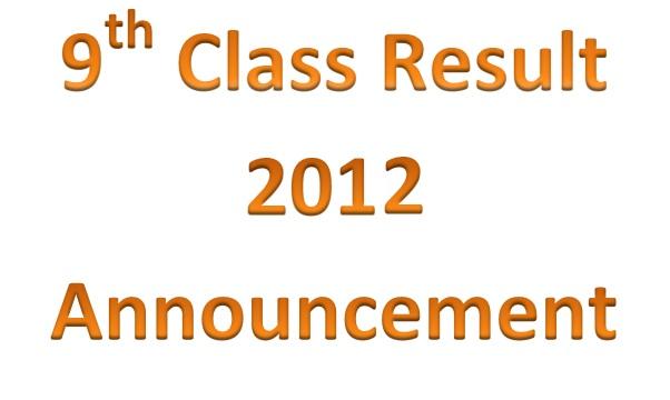 Result Of 10Th Class 2012 Punjab Board Faisalabad