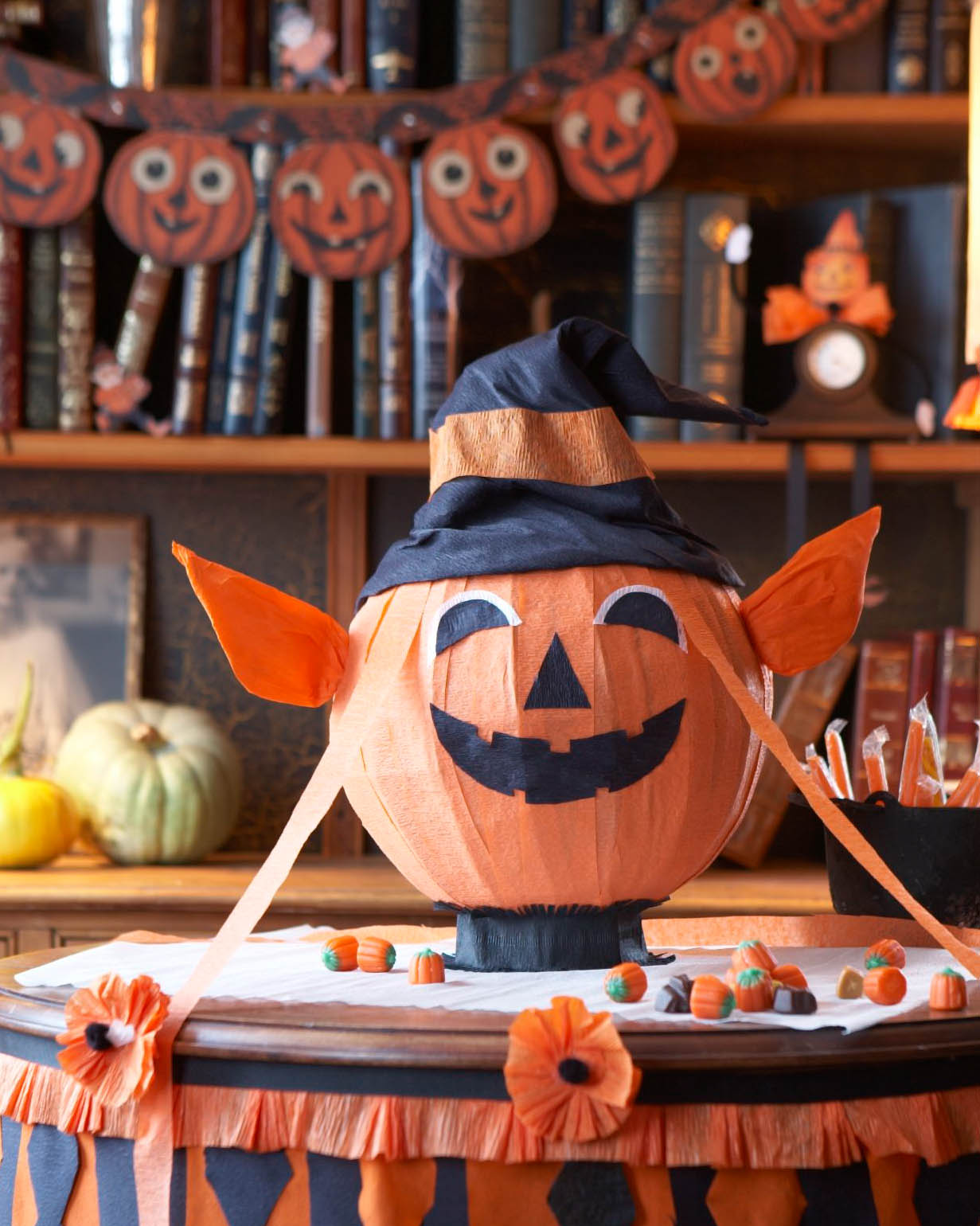 Karin Lidbeck Crepe Paper Halloween, Back to Basics