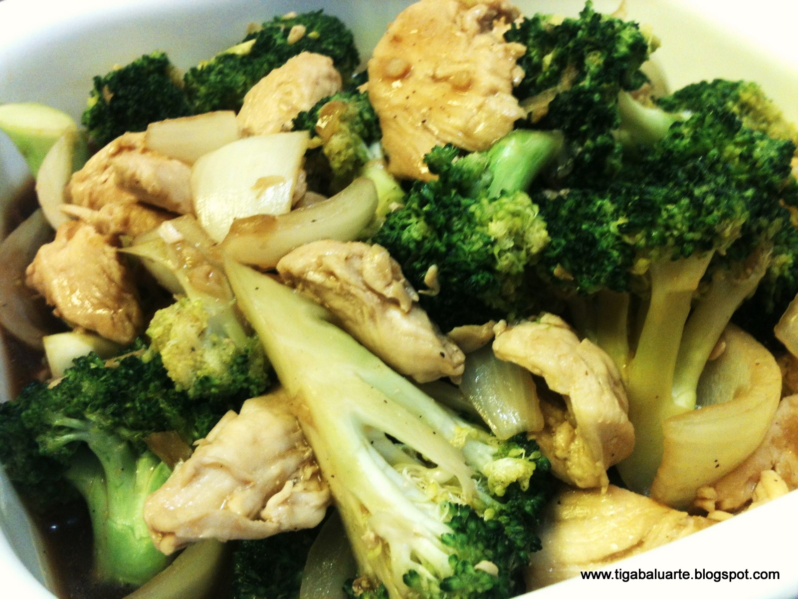 Casa Baluarte Filipino Recipes Chicken and Broccoli Recipe