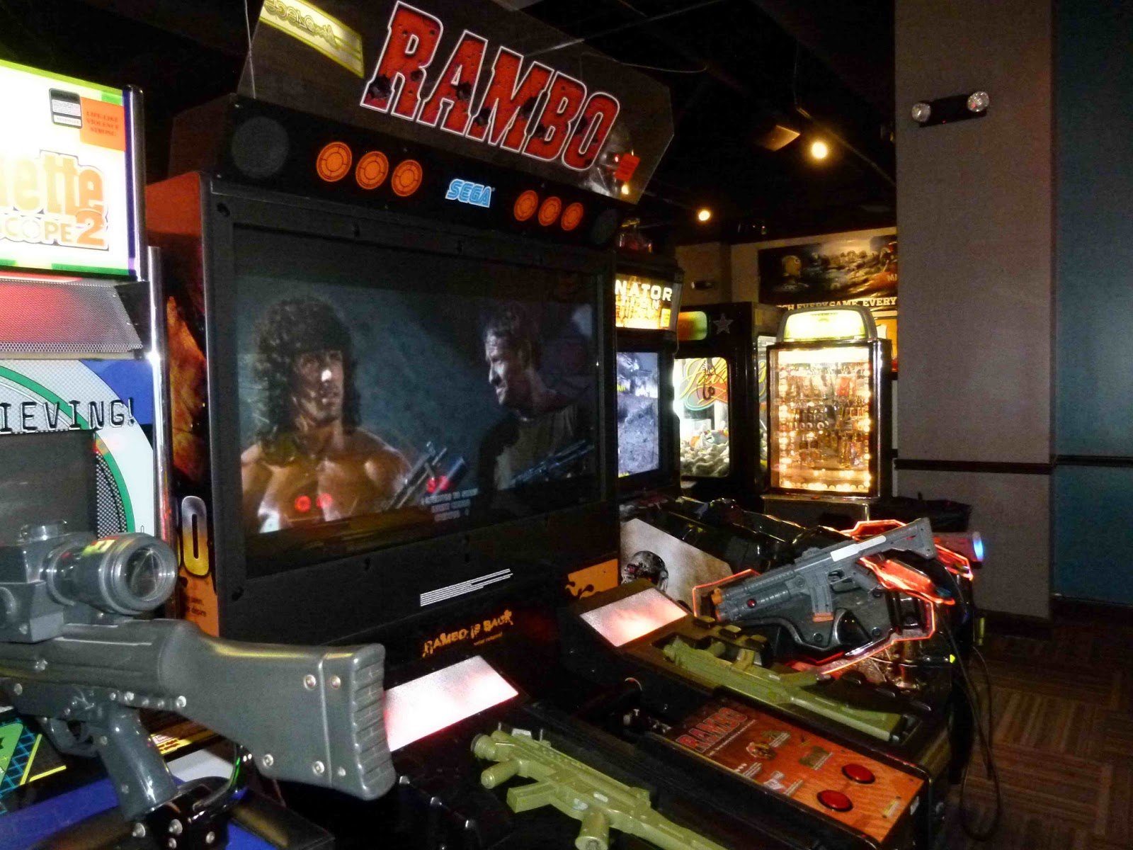 Things To Do In Los Angeles Arcades in LA Jillian's Hi Life Lanes and