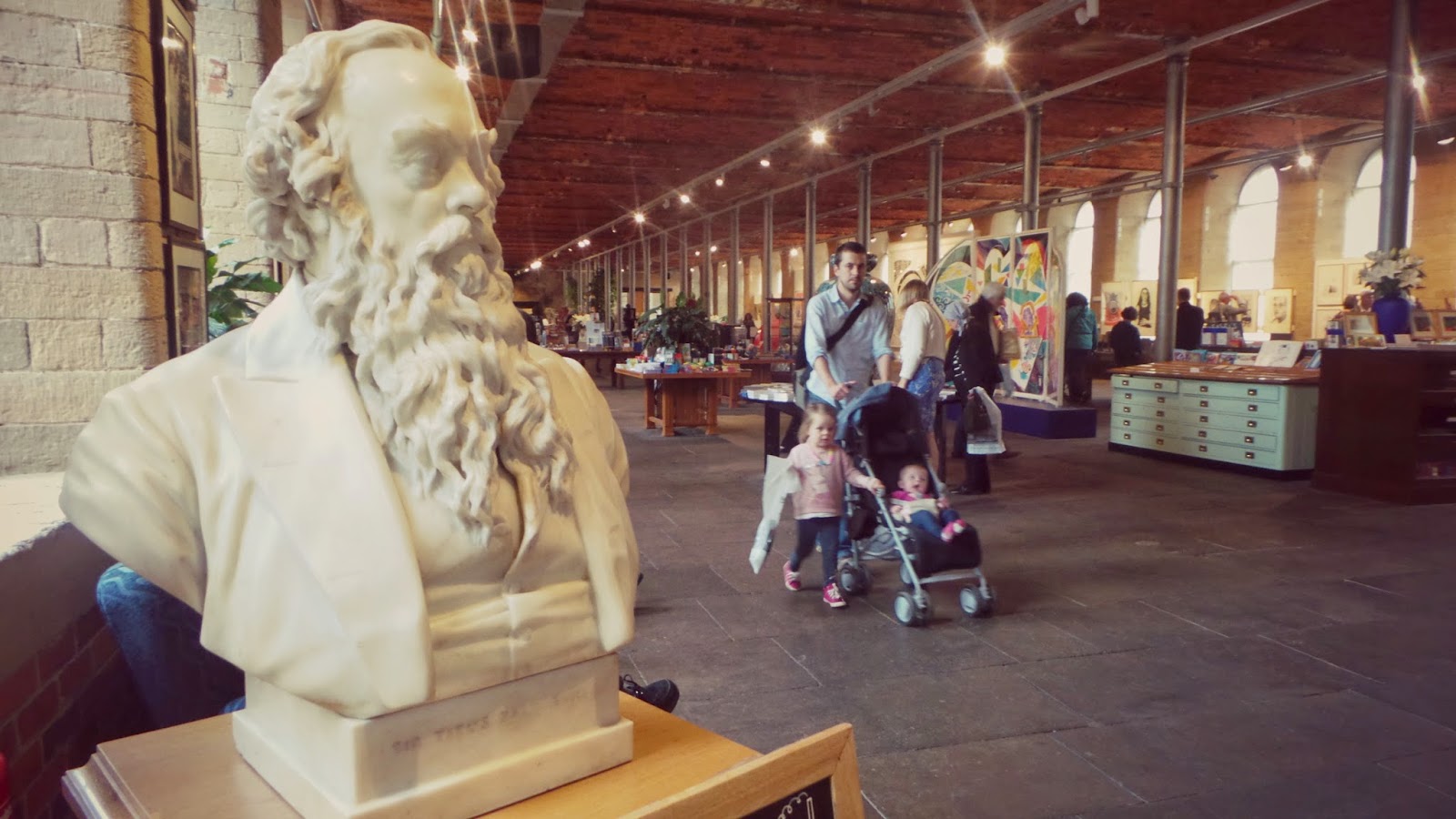sir titus salt bust salts mill art shop