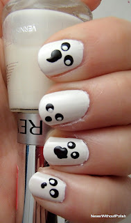 Ghosties Nail Art