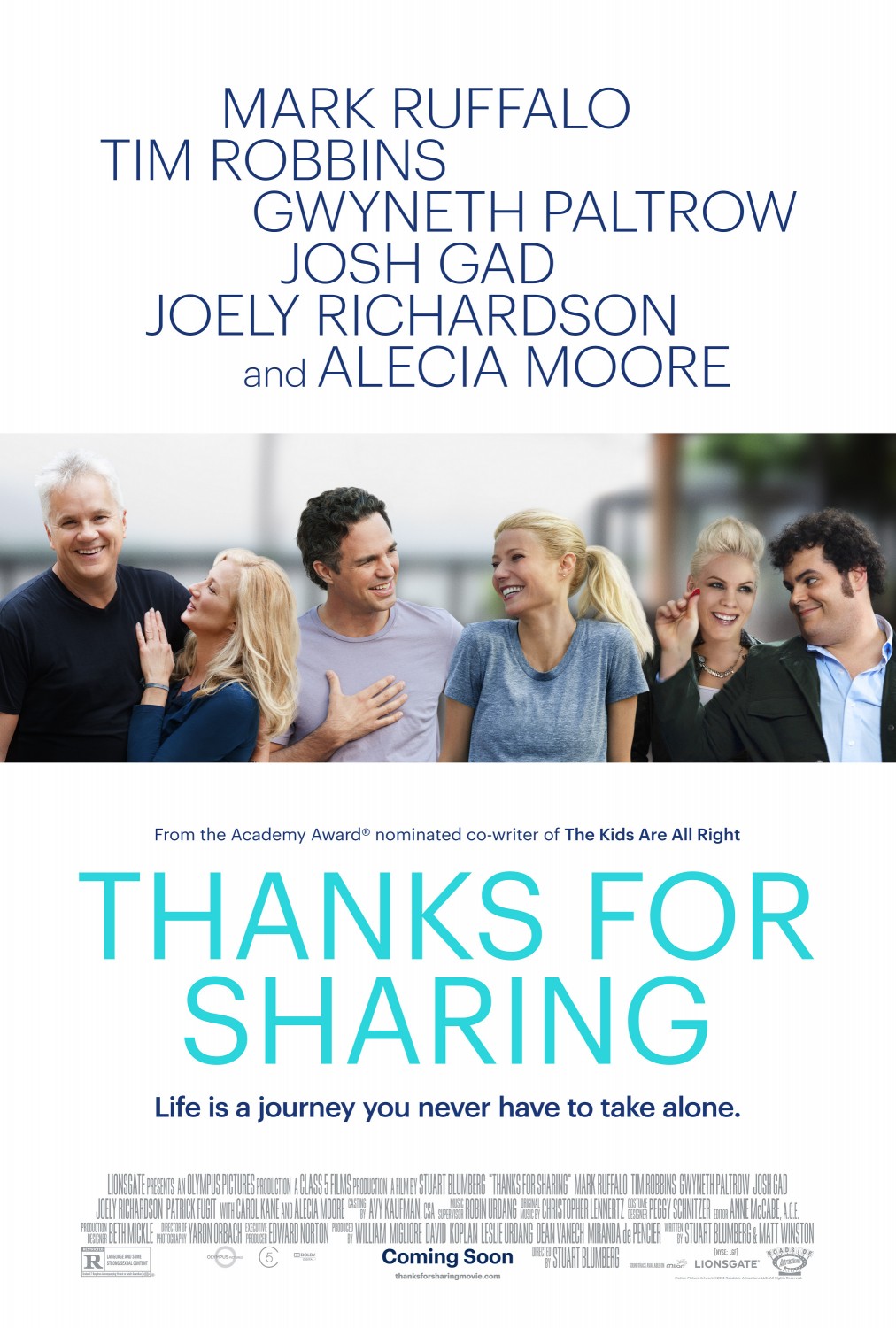 Thanks for Sharing Movie Poster Thanks for Sharing Movie Poster