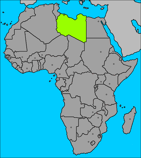 Mapa De Libia
