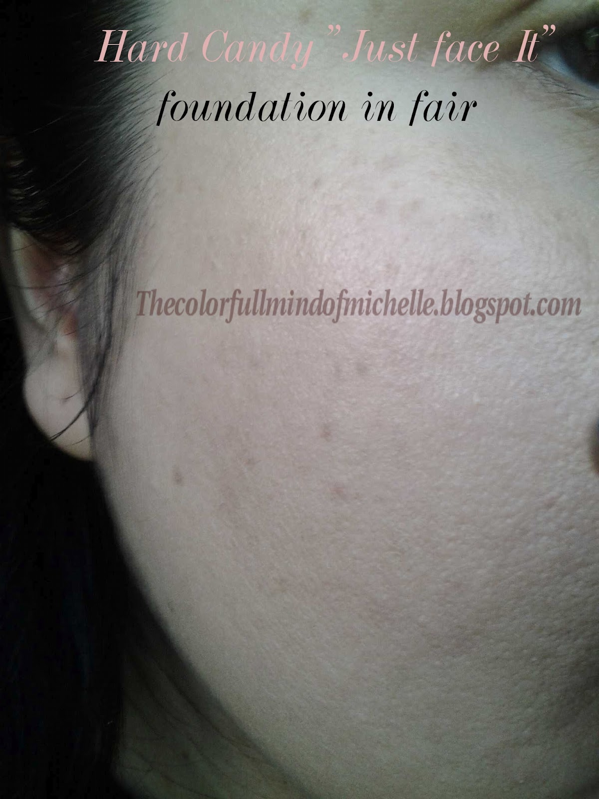 Mind of Michelle Hard Candy Just face It foundationreview *picture heavy*