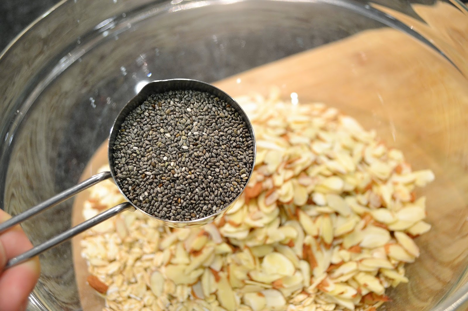 ...with a lil' twist Chia Seed and Agave Granola