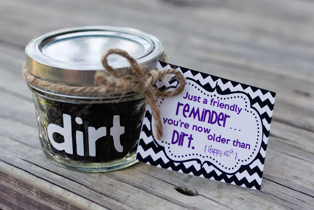 older than dirt 60th labels