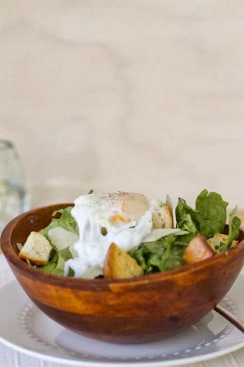 Poached Egg Caesar Salad recipe
