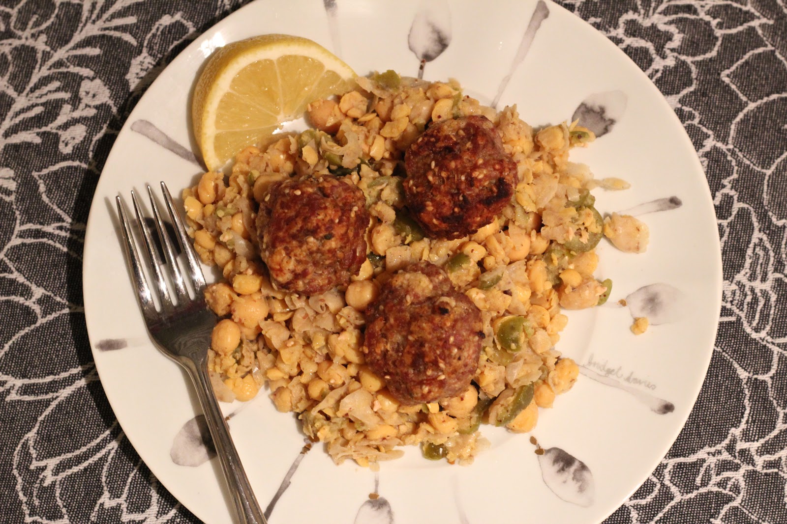 The Kitchen Holiday SesameSpiced Turkey Meatballs and Smashed