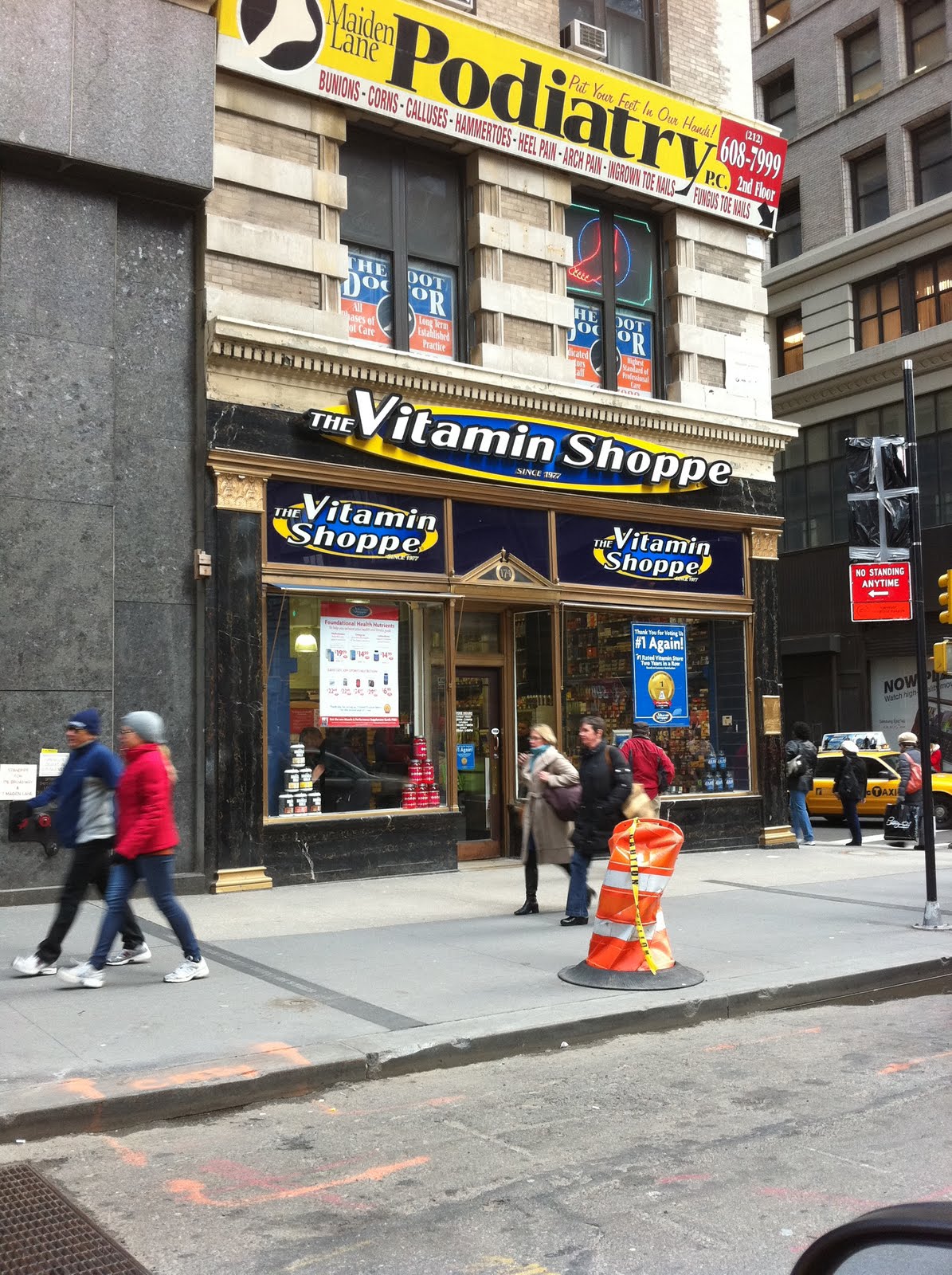 Vitamin shoppe NYC Cab Driver Blog