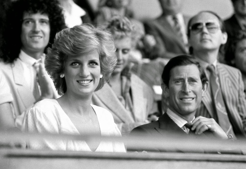Fans Photos from the 1985 Live Aid Concert at Wembley Stadium, London