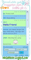 membuat buku tamu (shoutbox) di blog cbox