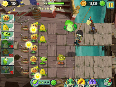 Game Petualangan Plant and Zombie