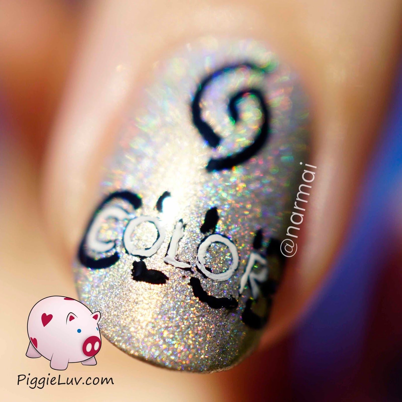 PiggieLuv The mainstream brands I love! Logo nail art