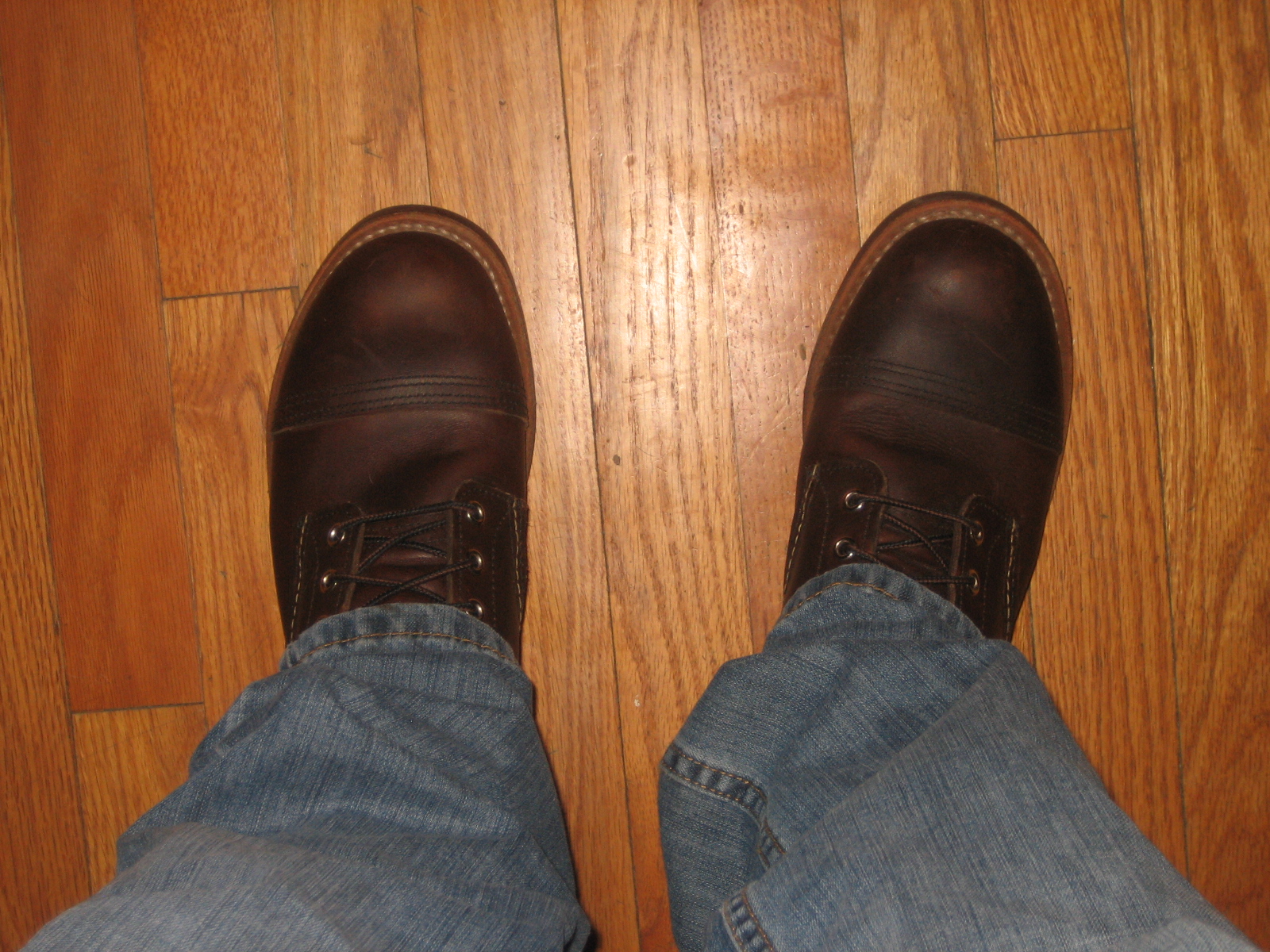 Week 1 and 2 Red Wing Iron Ranger Boot My RedWing Iron Ranger Boots
