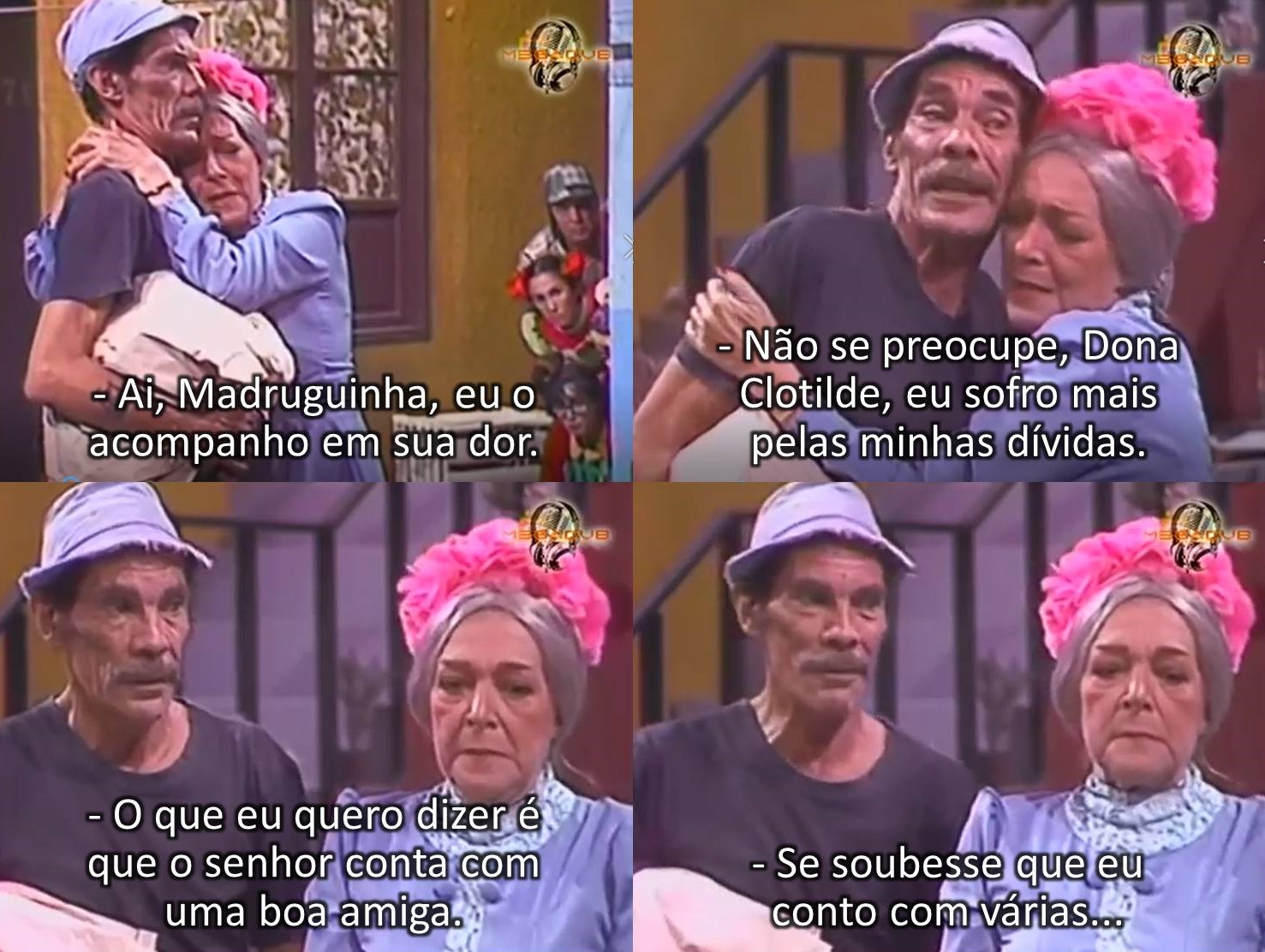 Chaves e sua Turma - Numa escala Madruguinha como está seu dia?