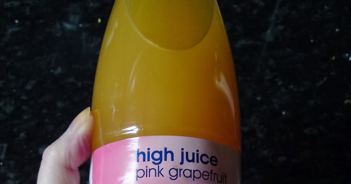 Lactose Free UK Sainsbury's High Juice Pink Grapefruit