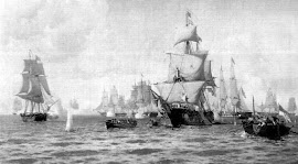 COMBATE DE QUILMES (Combate naval) (29-30/07/1826)