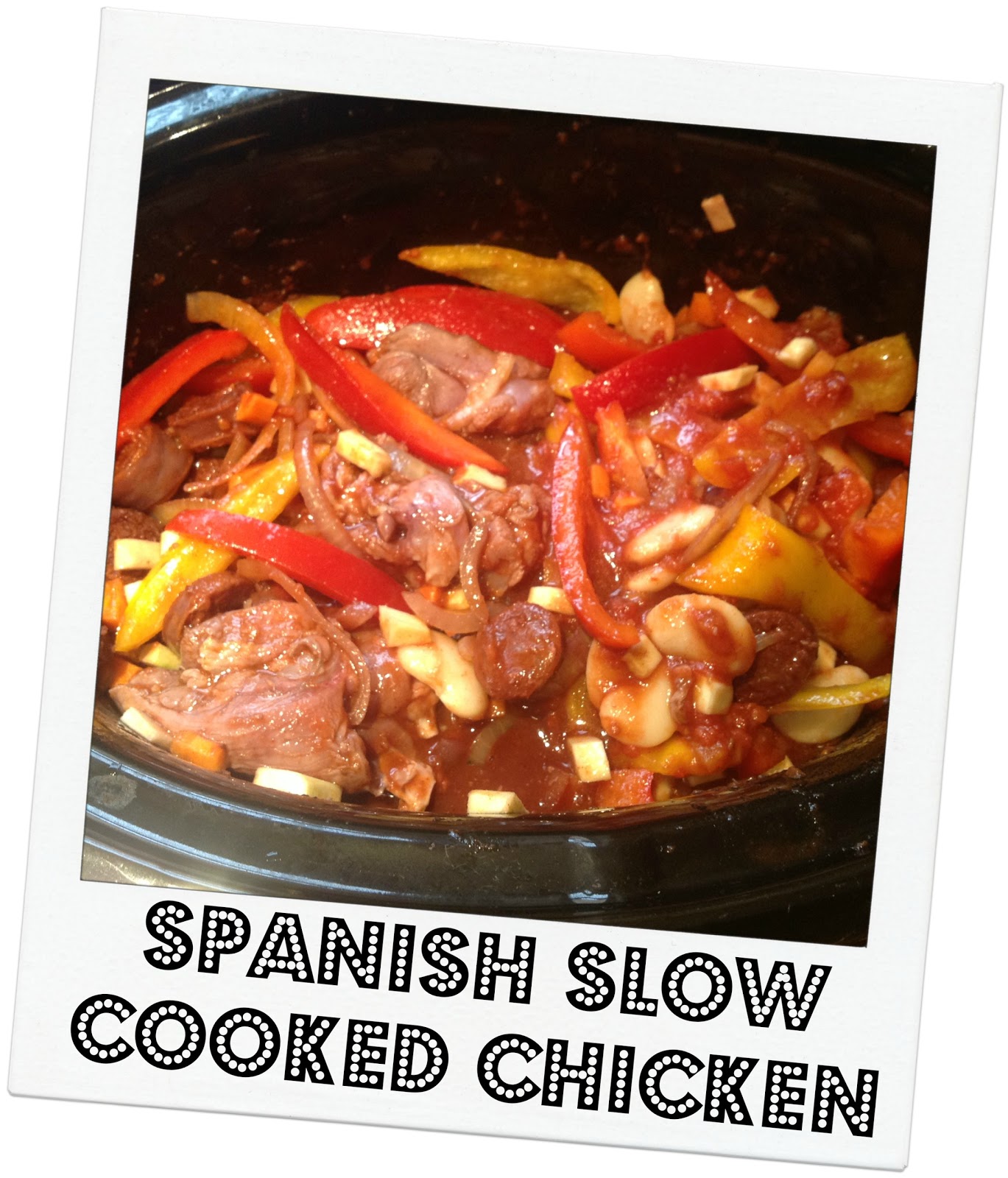 Mummy Mishaps Slow Cooker Spanish Chicken
