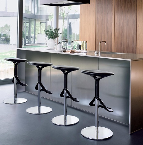 modern stools kitchen-bar-stools