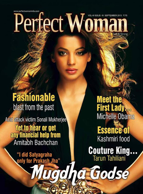 Mugdha Godse on the cover of Perfect Woman