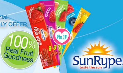 free sunrype fruit strip sample