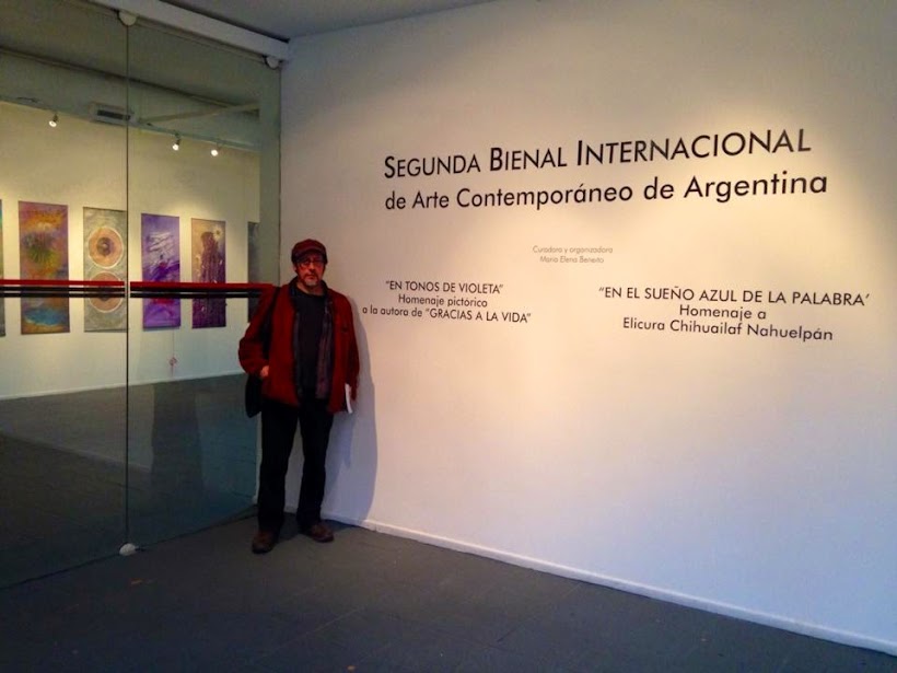 Expositor II Bienal de Arte Contemporánea de Argentina