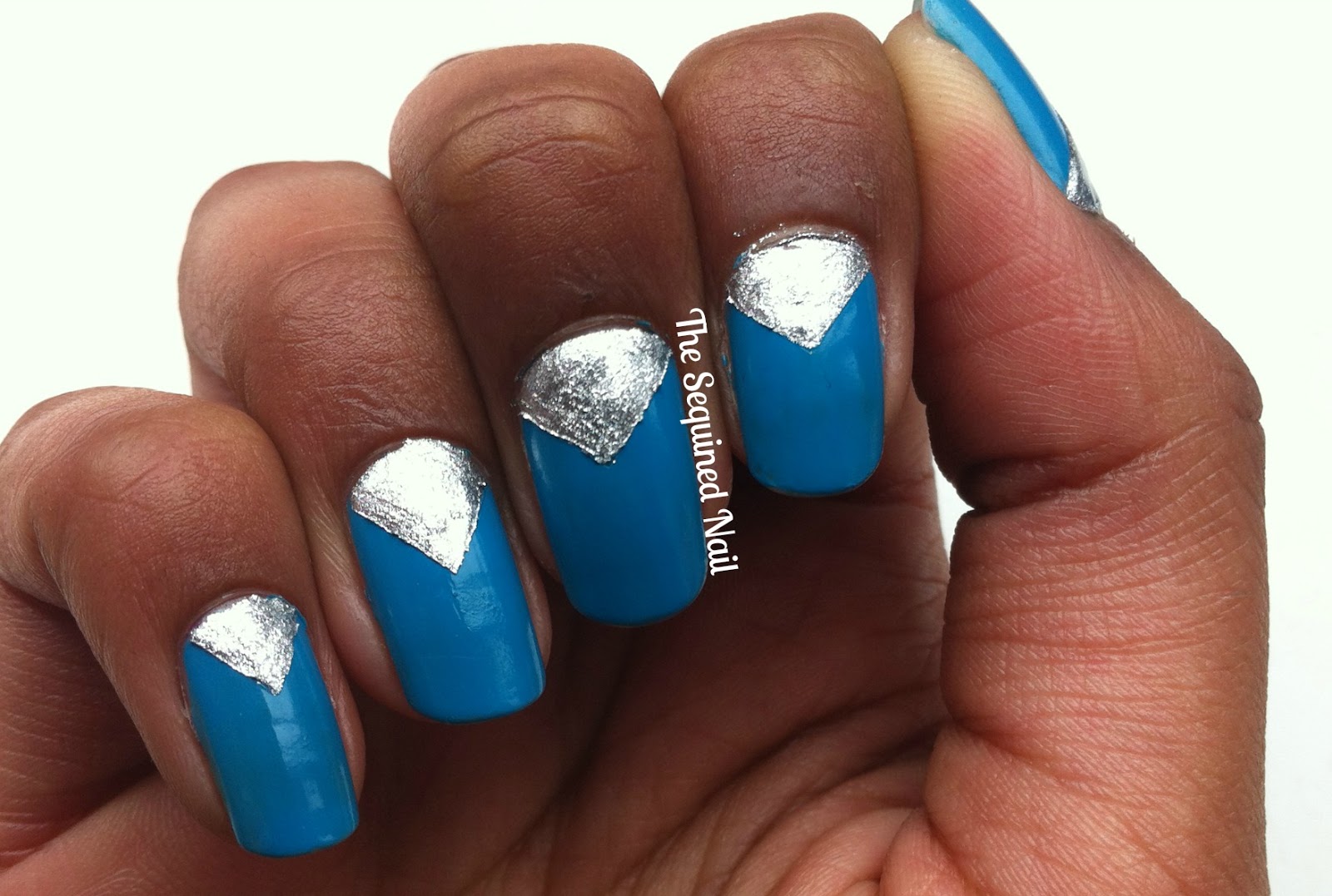 2. How to Create a V-Shaped Nail Design - wide 3