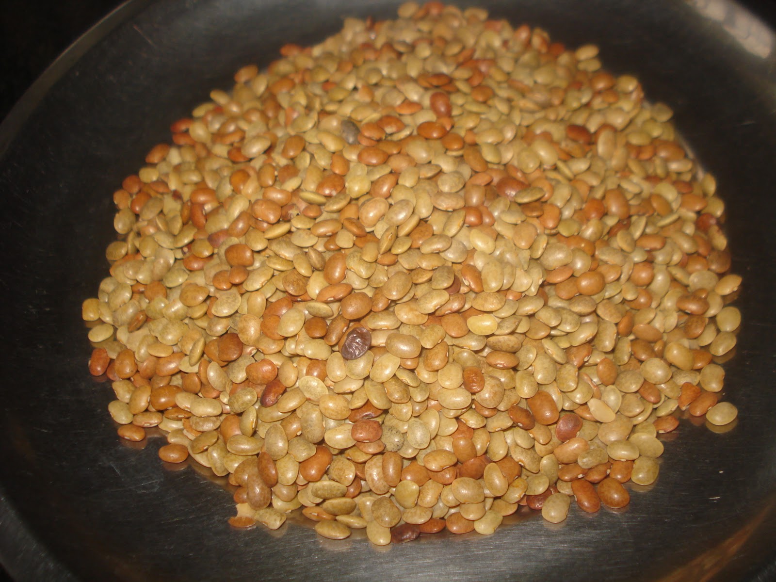 Jay's Veg Kitchen HORSE GRAM WITH BANANA STEM...(KULITHU+GABBO) GHASHI