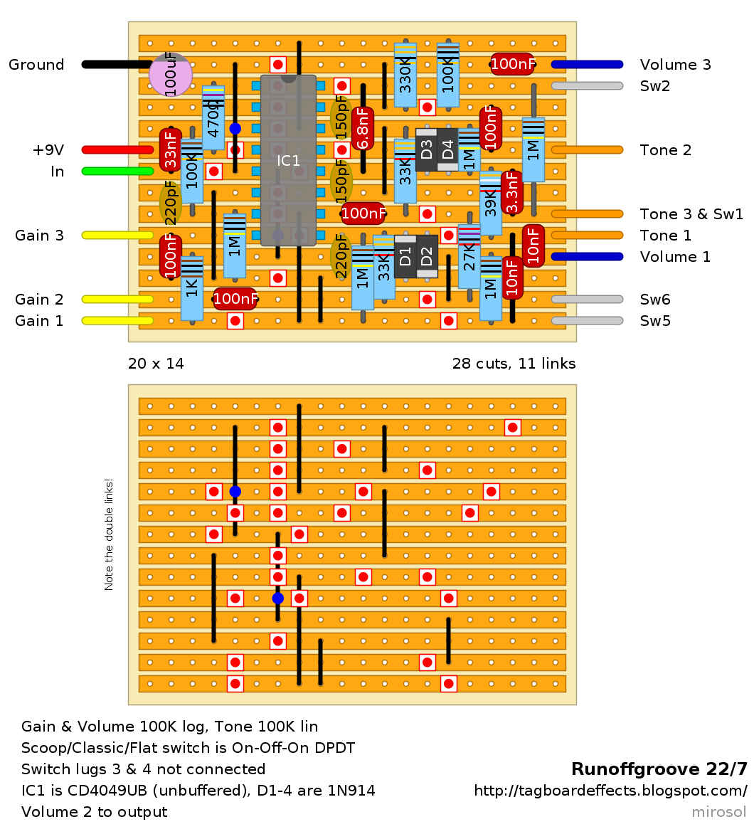 Apart from recommending shielded cable for input and output wiring, the entire circuit should be well shielded inside a metallic enclosure so as to reduce ...