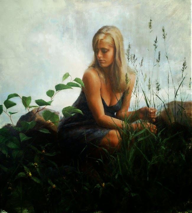 Lovely Figurative Paintings by American Painter Kyle Stuckey