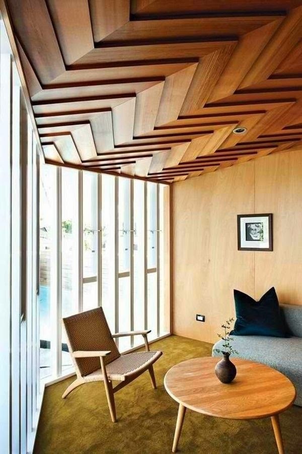 wood ceiling designs for elegant interior