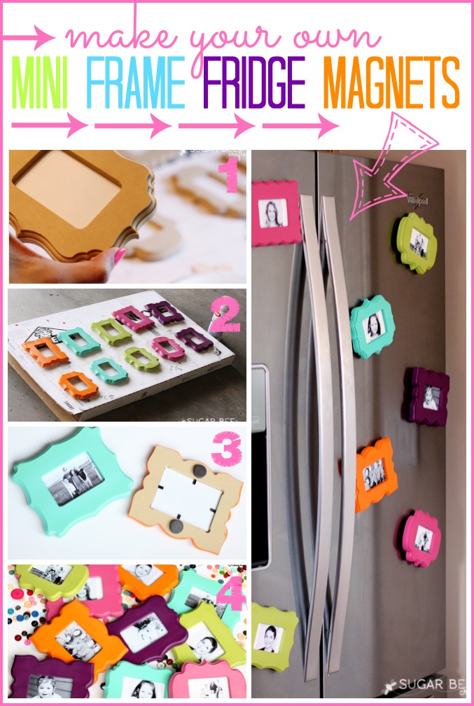 Mini Frame Fridge Sugar Bee Crafts