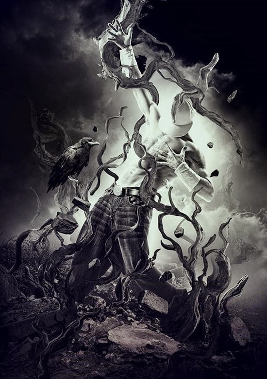 Surreal Photo Manipulation of a Dancer Surreal Photo Manipulation of a Dancer