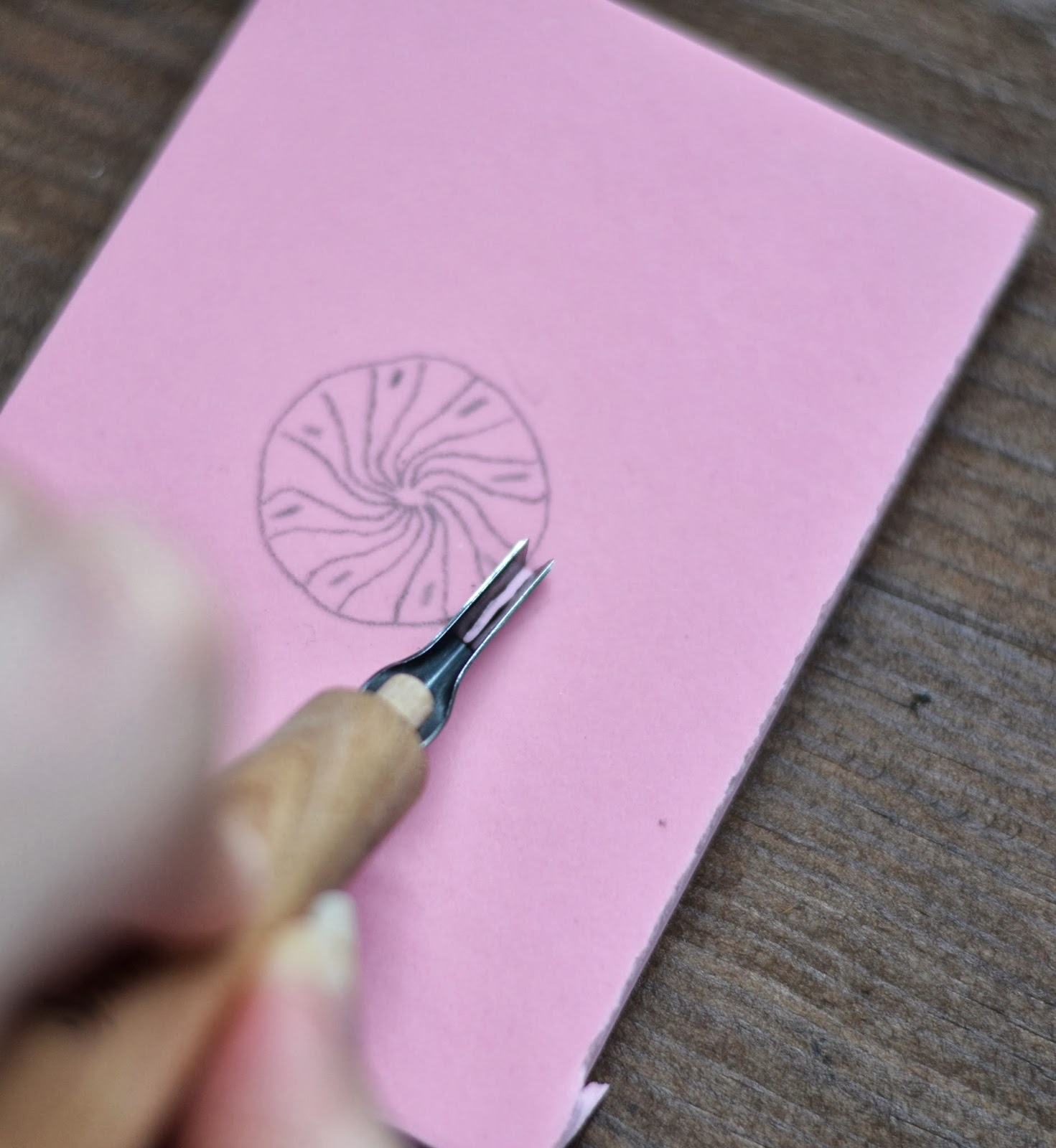 Shabby Love How to Carve Your Own Stamps