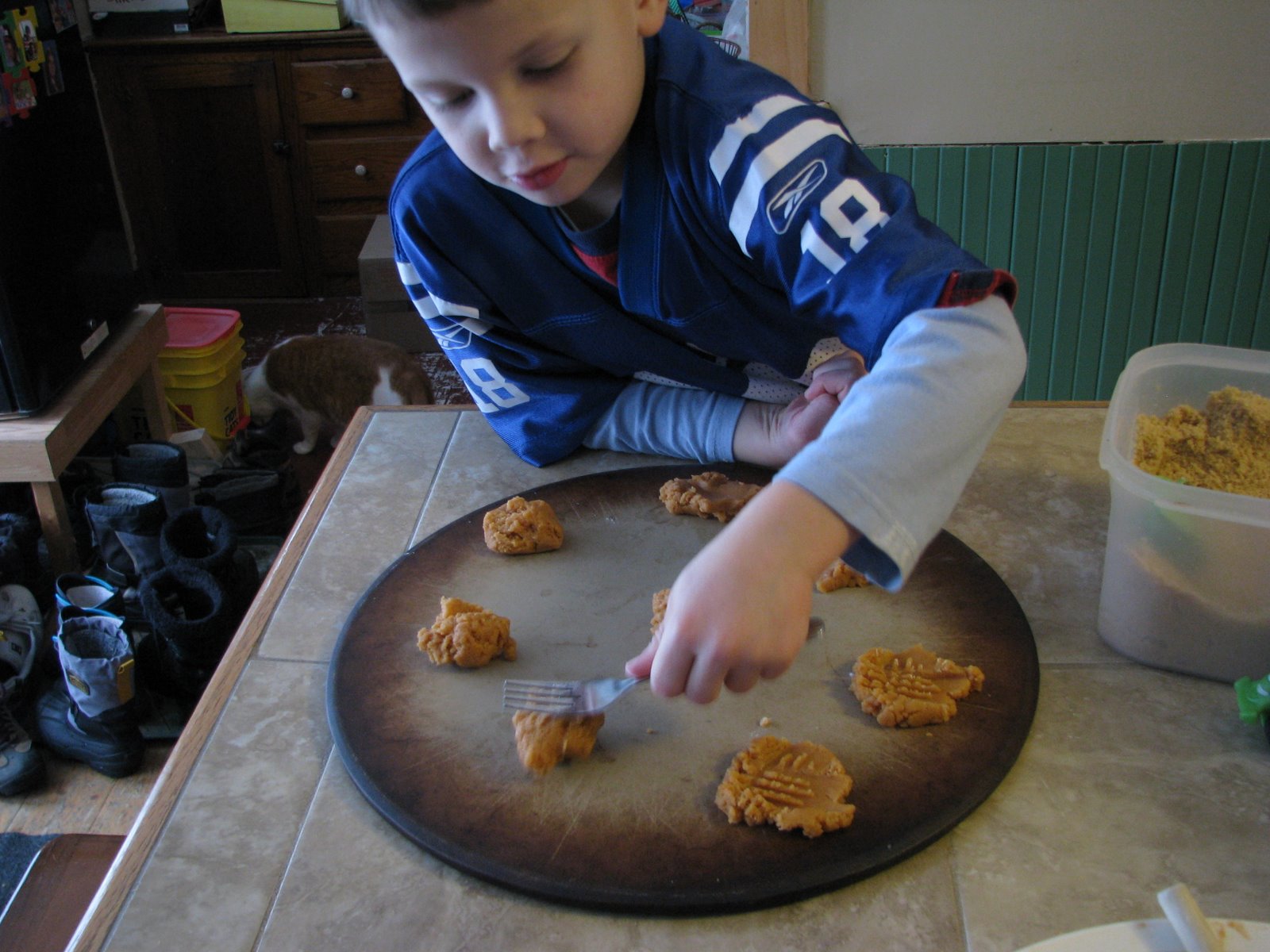 Knitted Together Ketchup Cookies