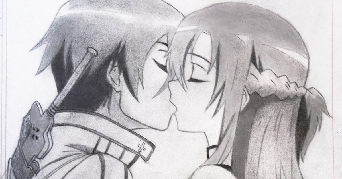 Imagenes De Kirito En Blanco Y Negro | dibujos anime manga kirito y asuna beso 3 Imagenes De Kirito En Blanco Y Negro | dibujos anime manga kirito y asuna beso 3