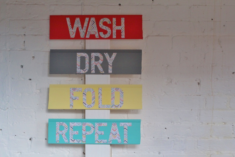 Wash dry fold repeat DIY