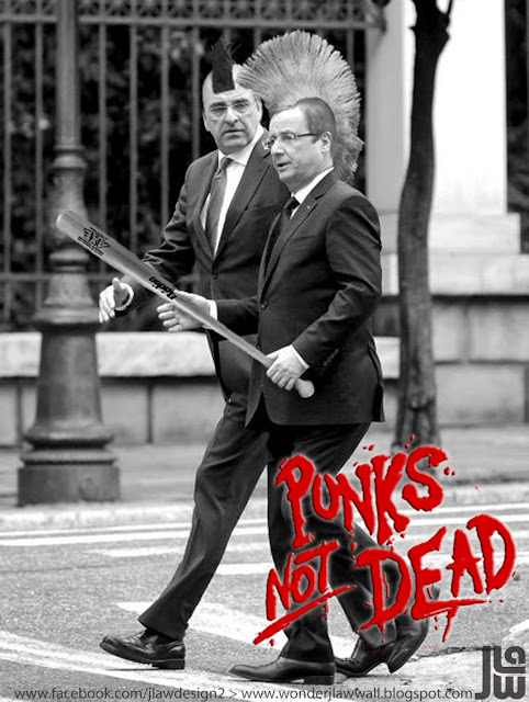 PUNKS NOT DEAD SAMARAS+oland+punk