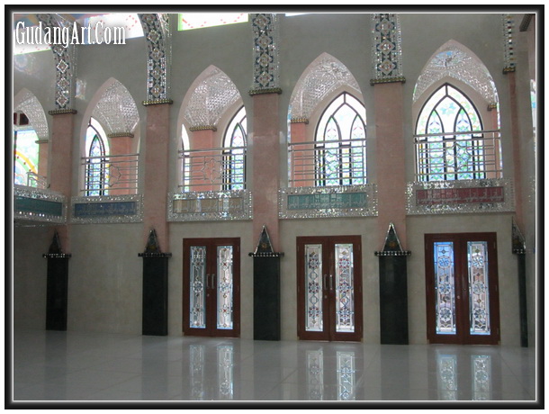   Progress Masjid Kristal | Exterior - Interior Masjid Kaca Patri
