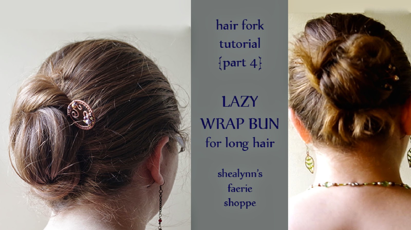 3 More Ways to Wear a Hair Fork For Long Hair Shealynn's Faerie Shoppe