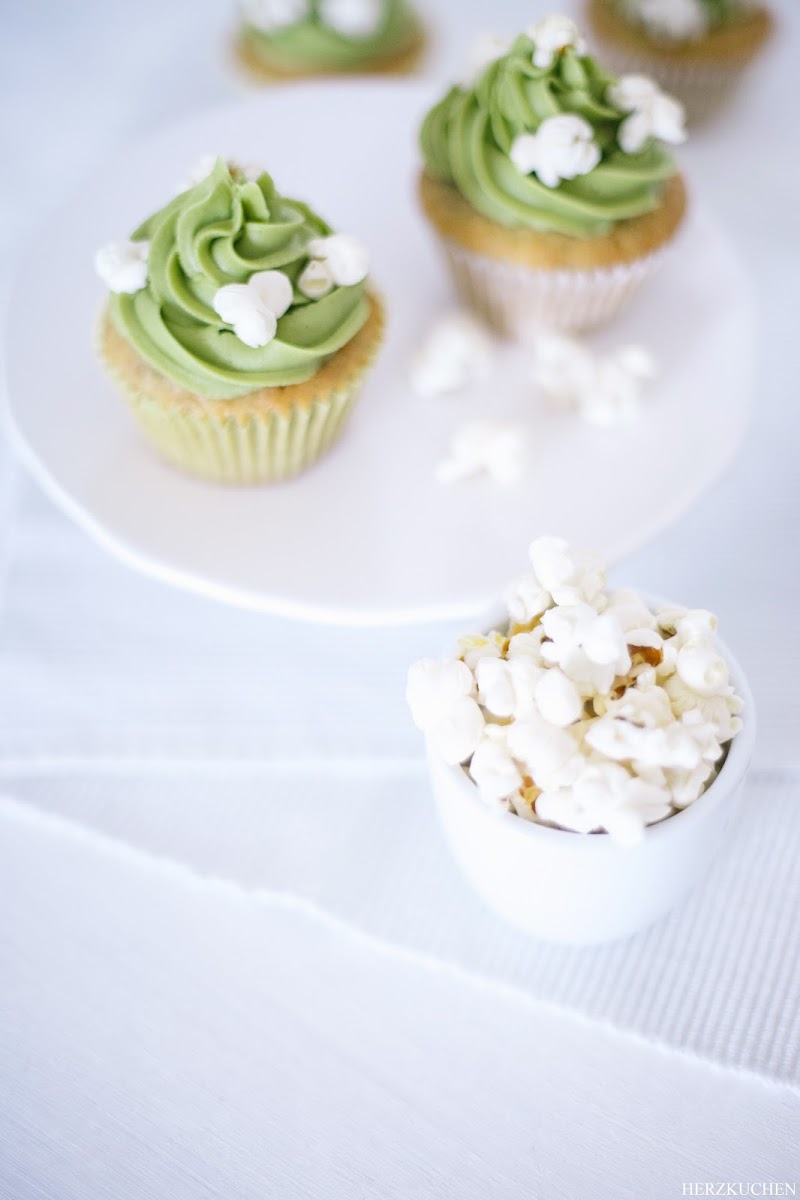 Cupcakes mit Matcha